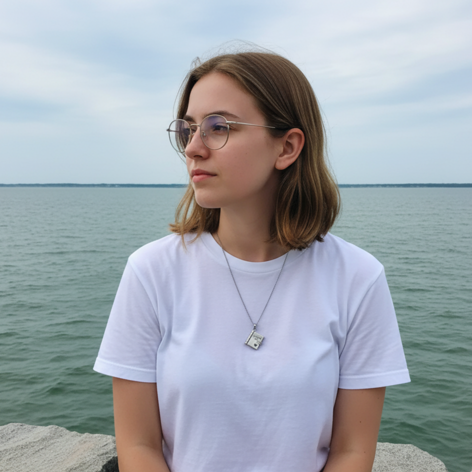 Customizable Scripture Pages Book Necklace