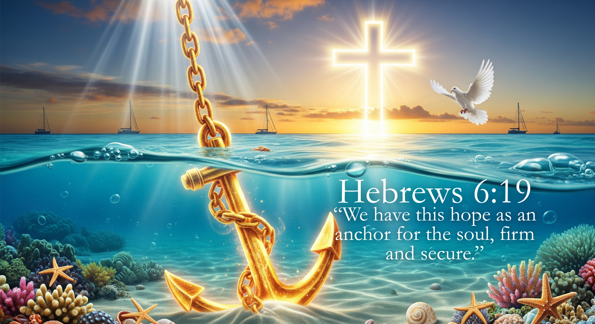 Anchored in Hope – Hebrews 6:19 Puzzle (300 Pieces)