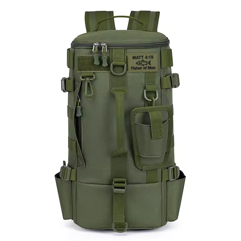 Fisher of Men Tactical Fishing Backpack – Matt 4:19 Edition